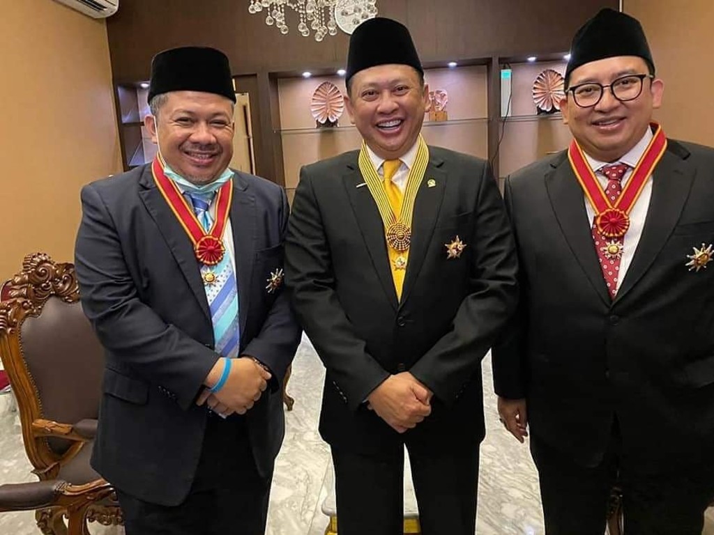 Fahri Hamzah dan Fadli Zon