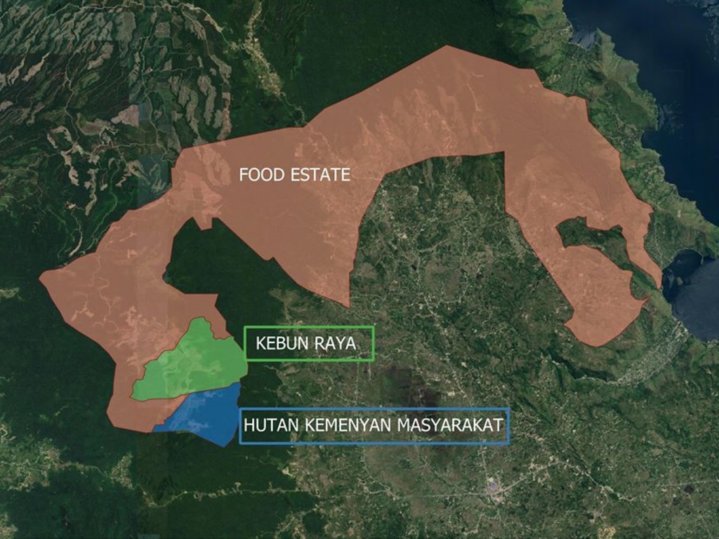 Peta Eks Konsesi PT TPL