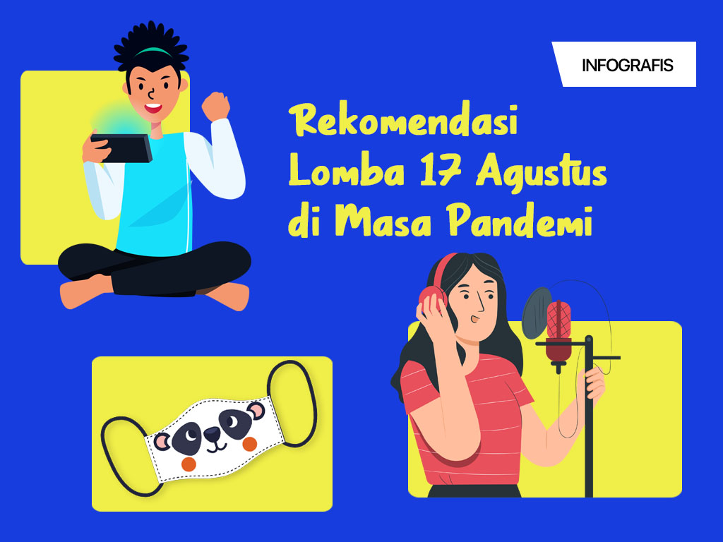 Infografis Cover: Rekomendasi Lomba 17 Agustus di Masa Pandemi