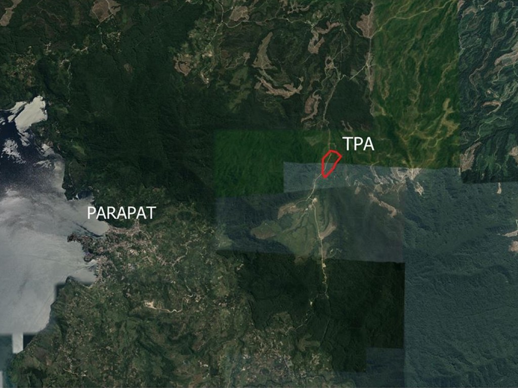 Peta TPAS Eks Konsesi PT TPL