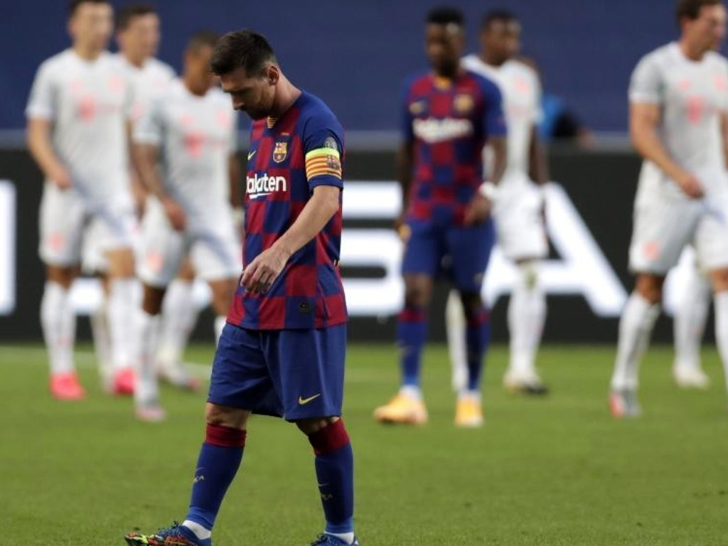 Lionel Messi kecewa