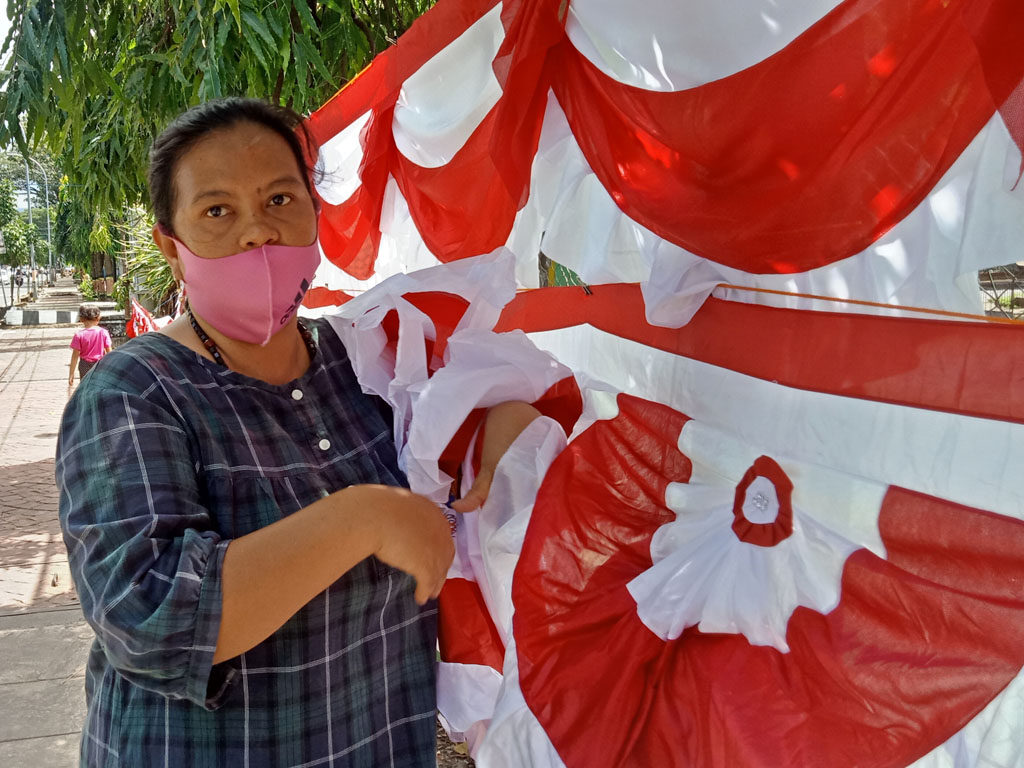 Cerita Penjual Bendera di Bantaeng 1