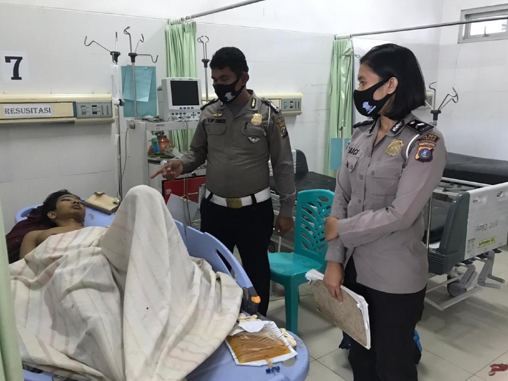 Polisi Samosir Berhati Mulia