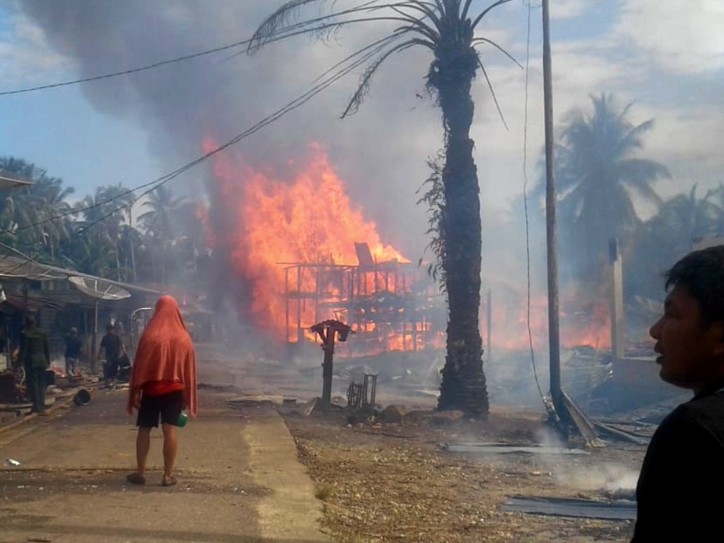 Kebakaran di Aceh