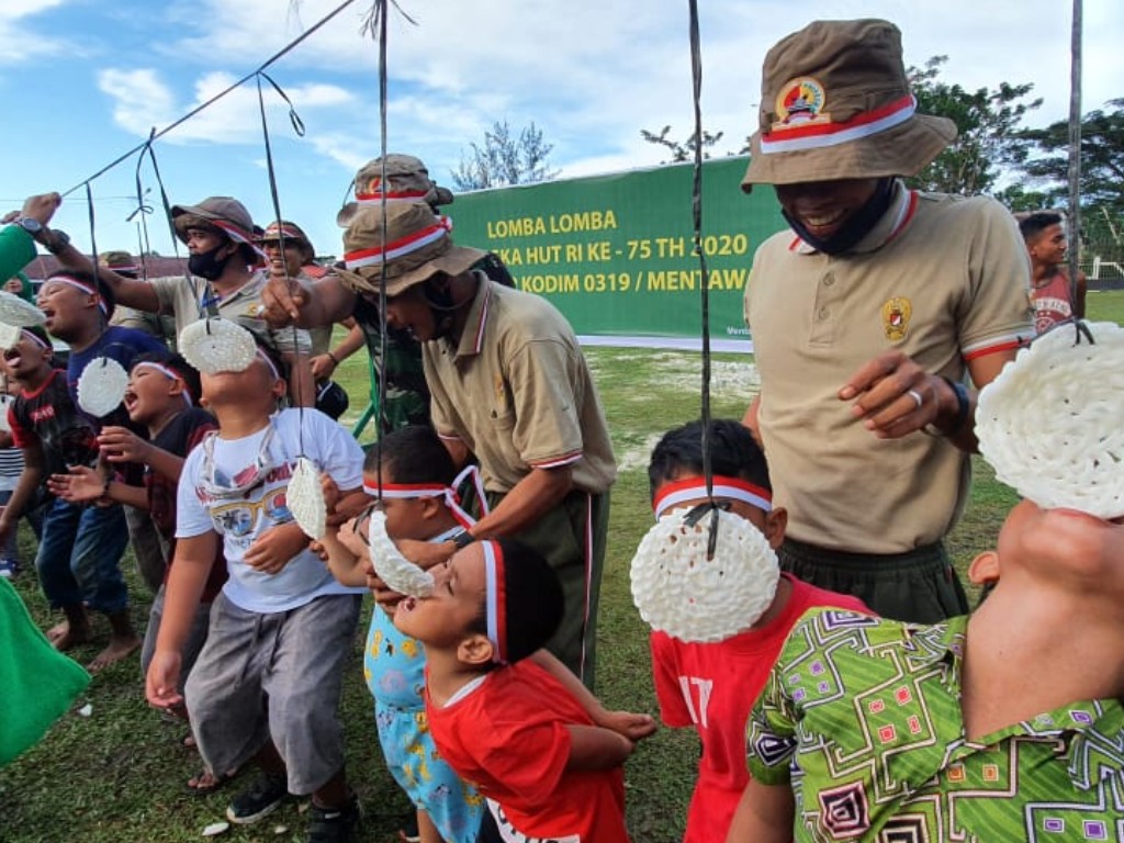 HUT ke-75 RI di Mentawai