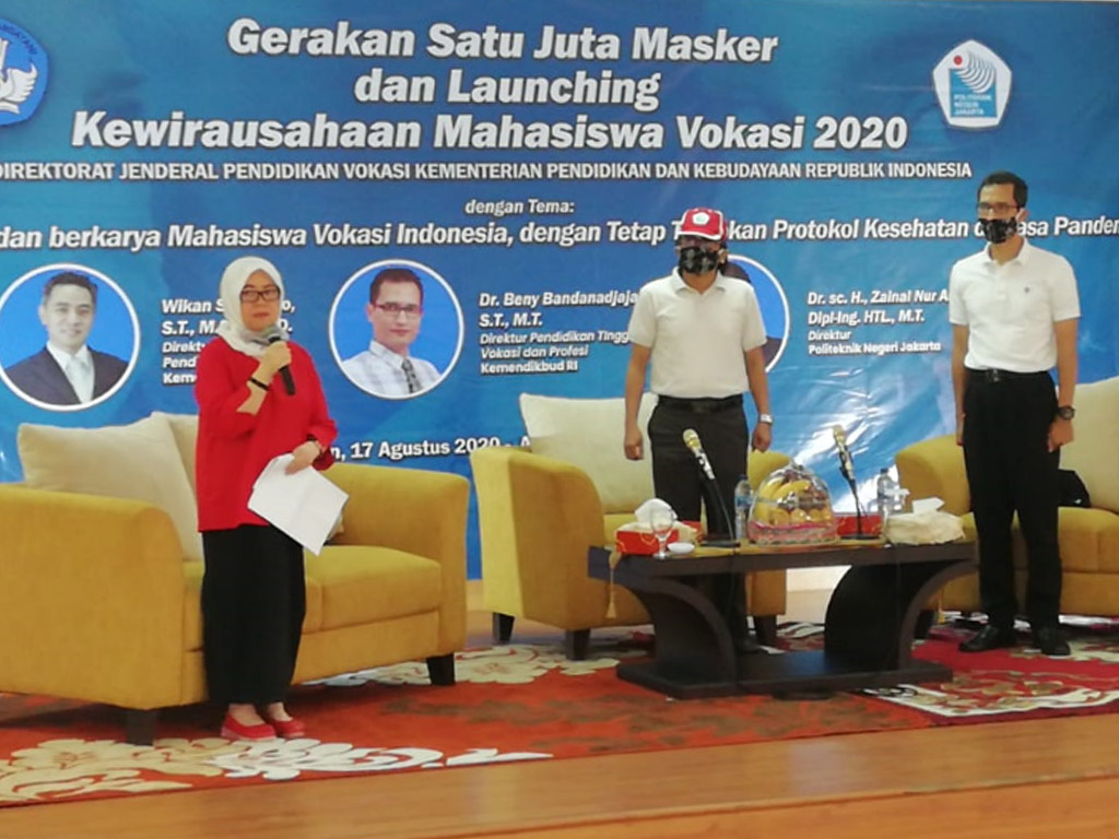 Launching Kewirausahaan Mahasiswa Vokasi 2020