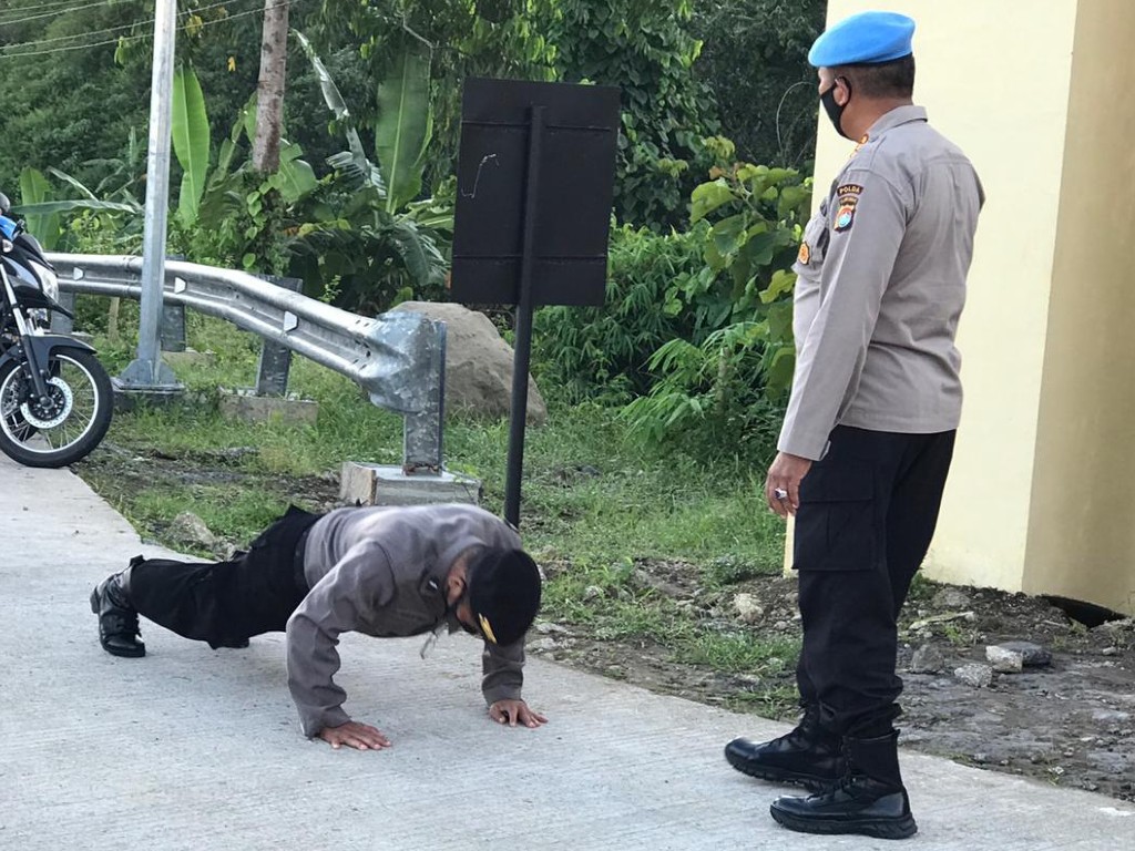 Polisi Sulbar Disanksi