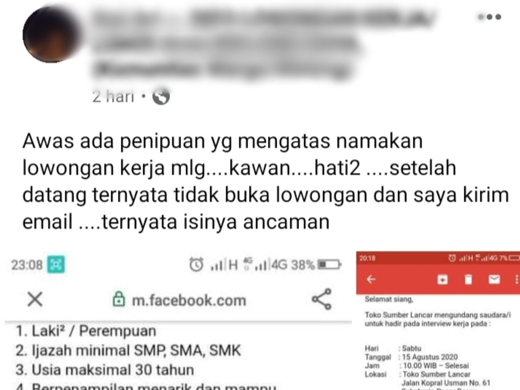 Penipuan Lowongan Kerja