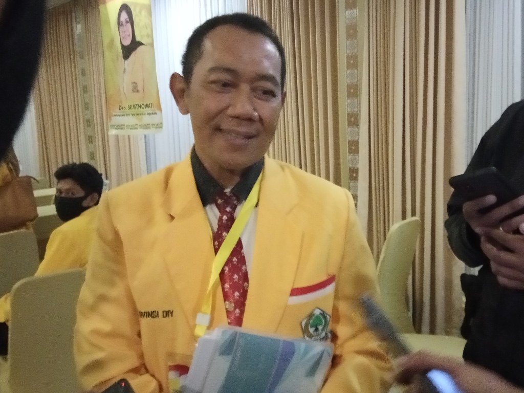 Ketua DPD II Partai Golkar Kota Yogyakarta Agus Mulyono