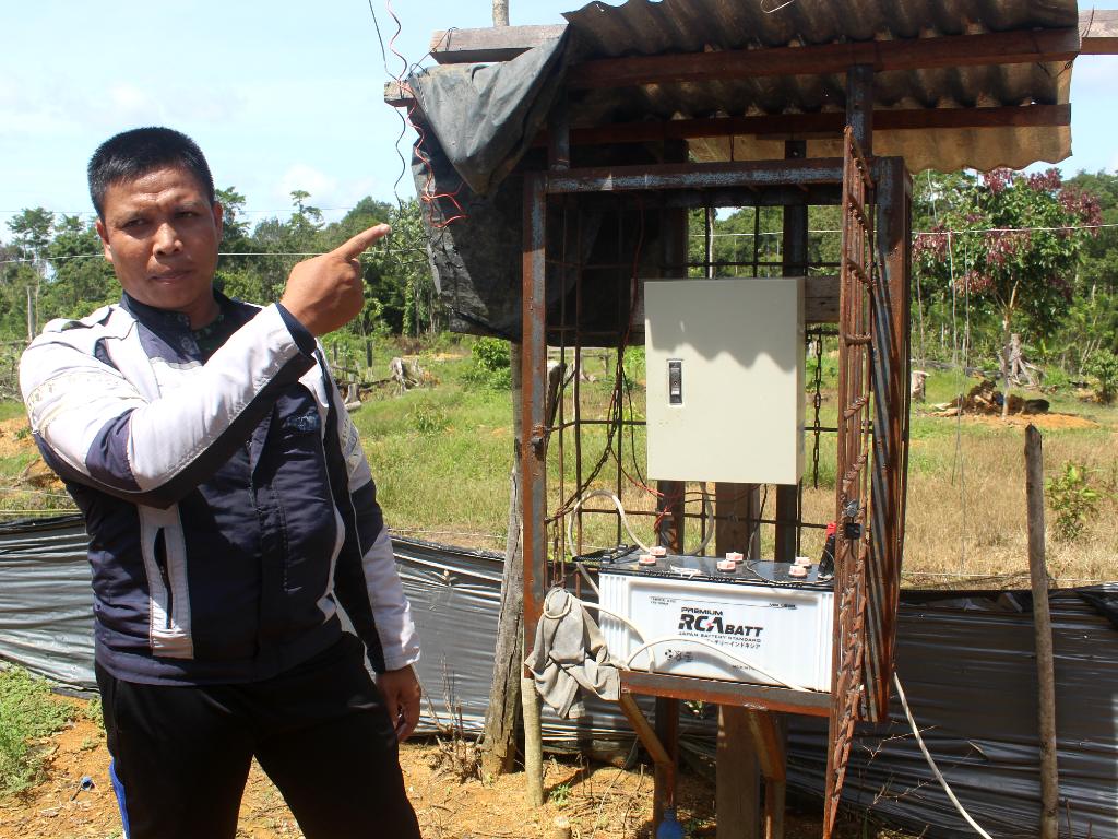 Kontak Kejut Usir Gajah