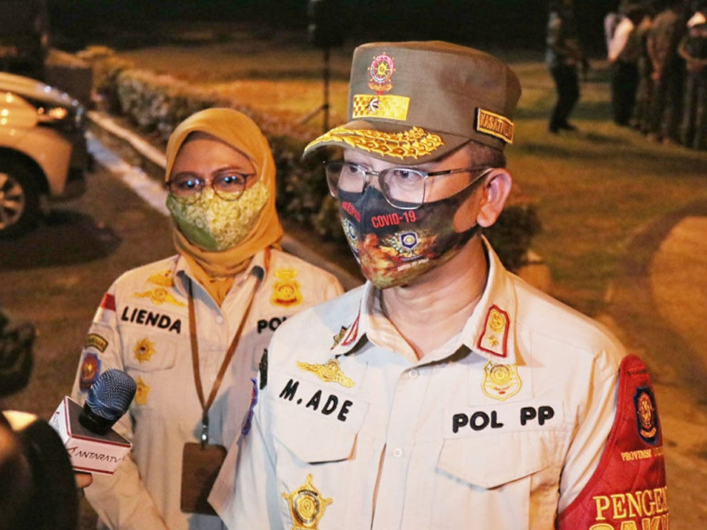 satpol pp jabar dan depok