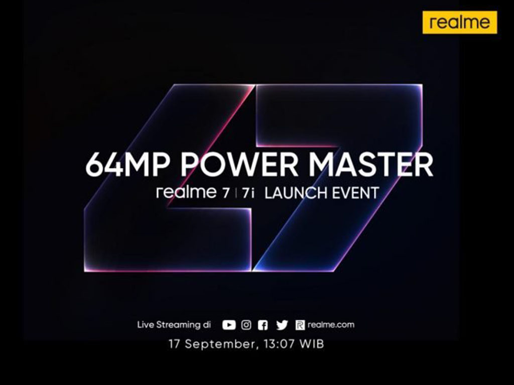 Peluncuran Realme 7 dan 71