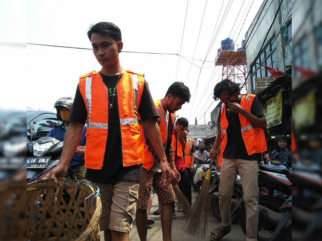 Razia Masker di Tangsel