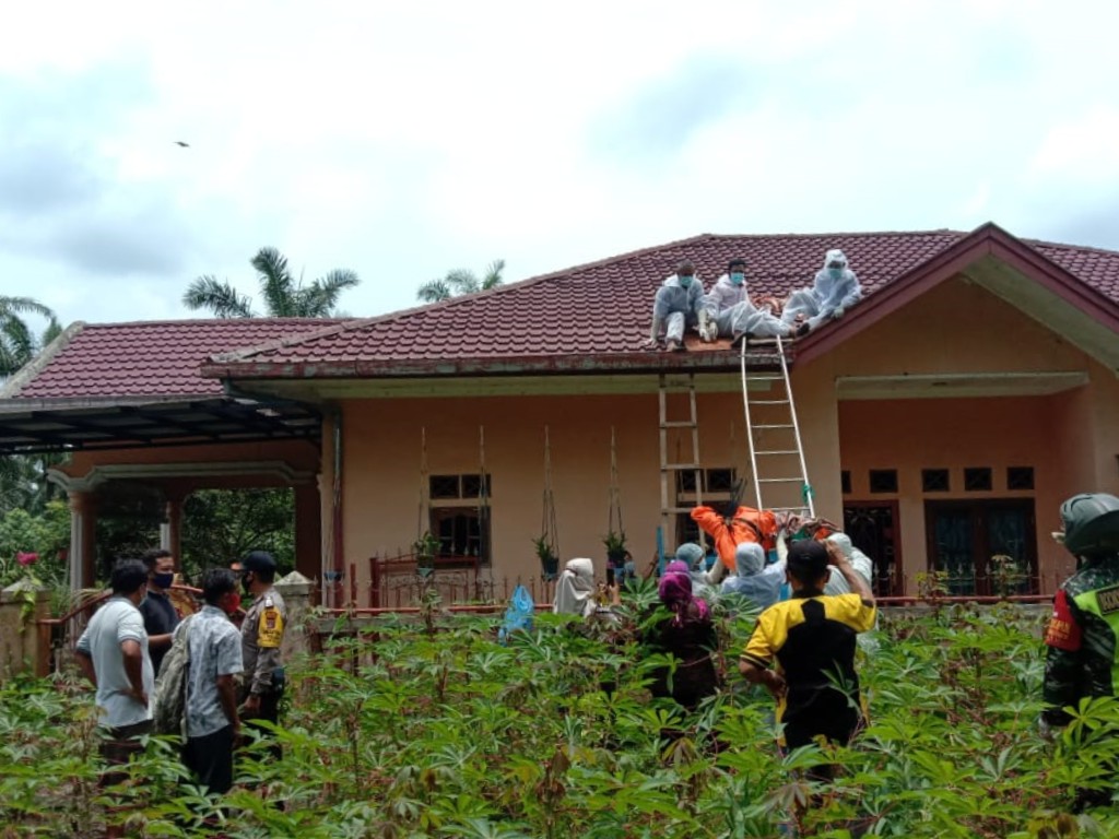 Pria di Simalungun Tewas di Genteng