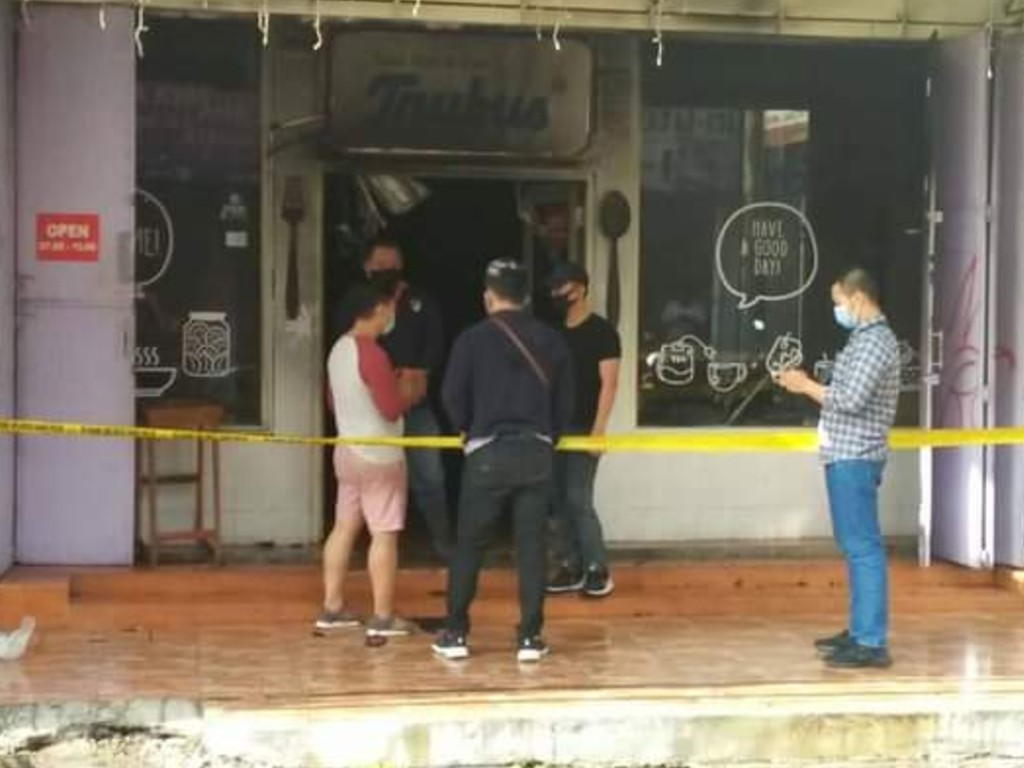 Toko di Yogyakarta Terbakar