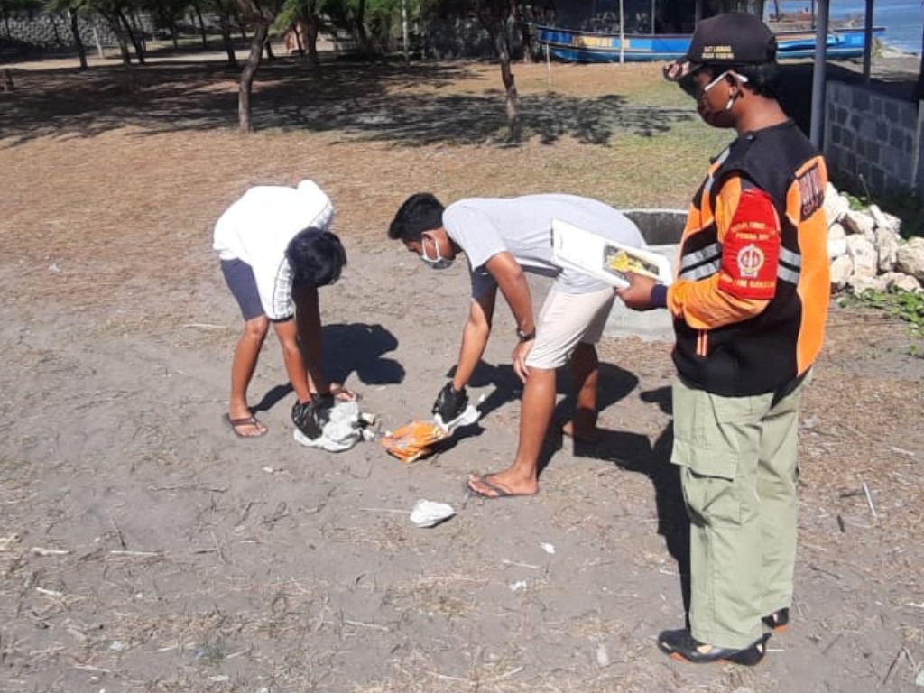 Sanksi Pelanggar C-19 di Pantai Kulon Progo