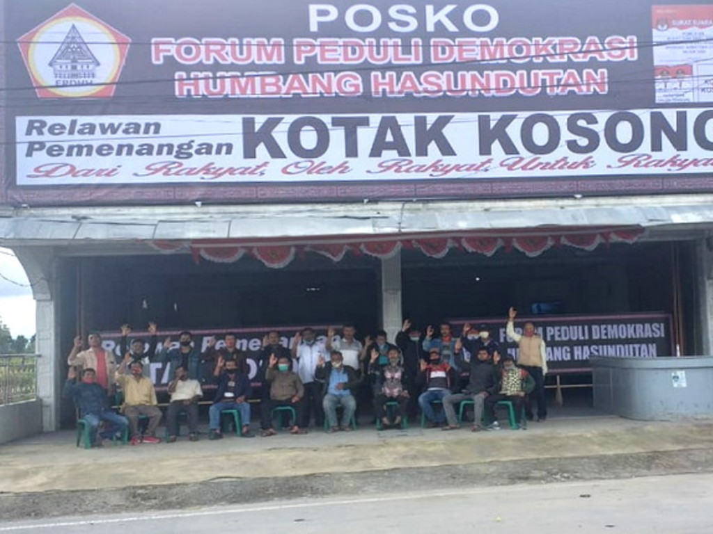 Posko Relawan Kotak Kosong Humbahas