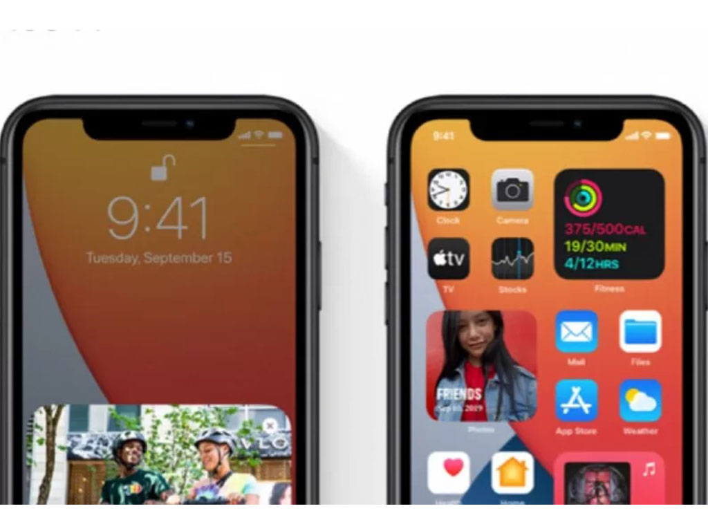 Tampilan iOS 14