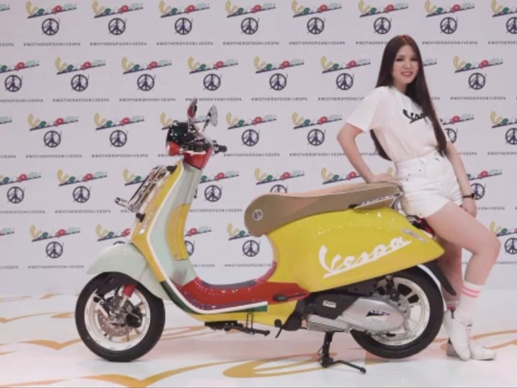 Vespa Primavera Sean Wotherspoon Edisi Terbatas