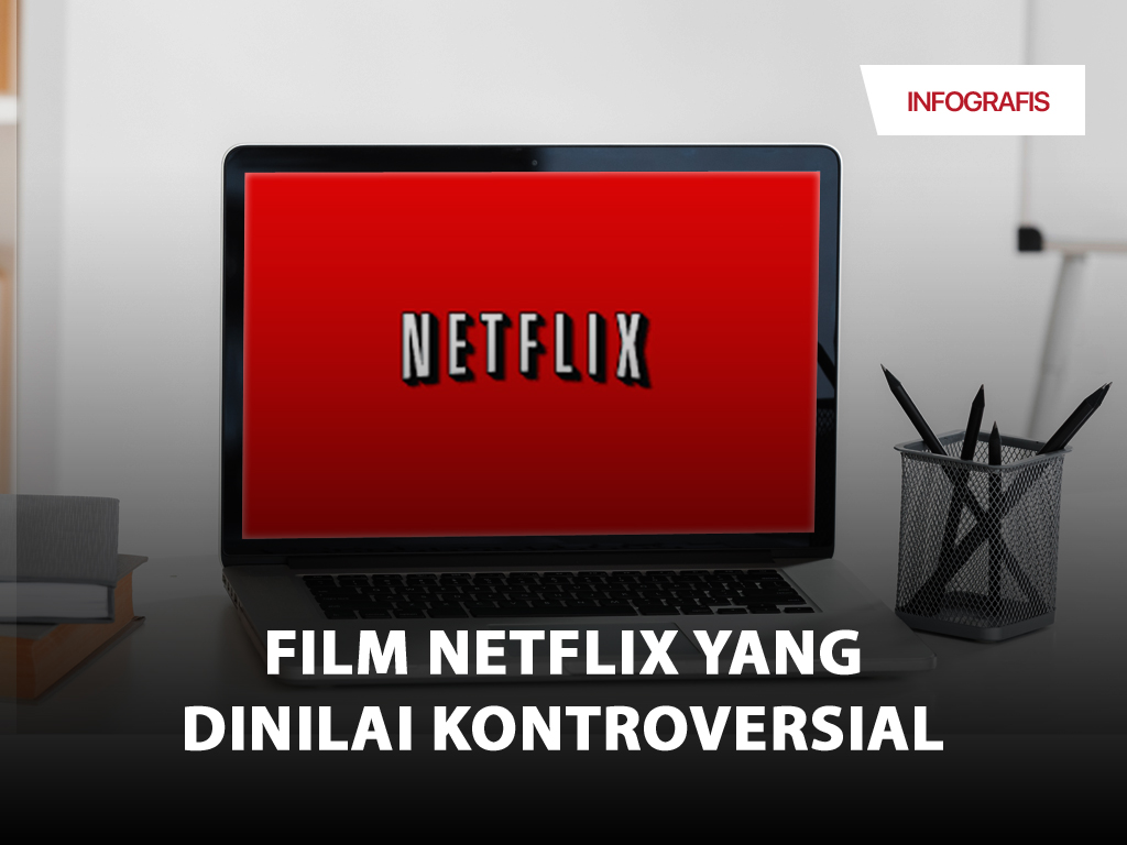 Infografis Cover: Film Netflix yang Dinilai Kontroversial