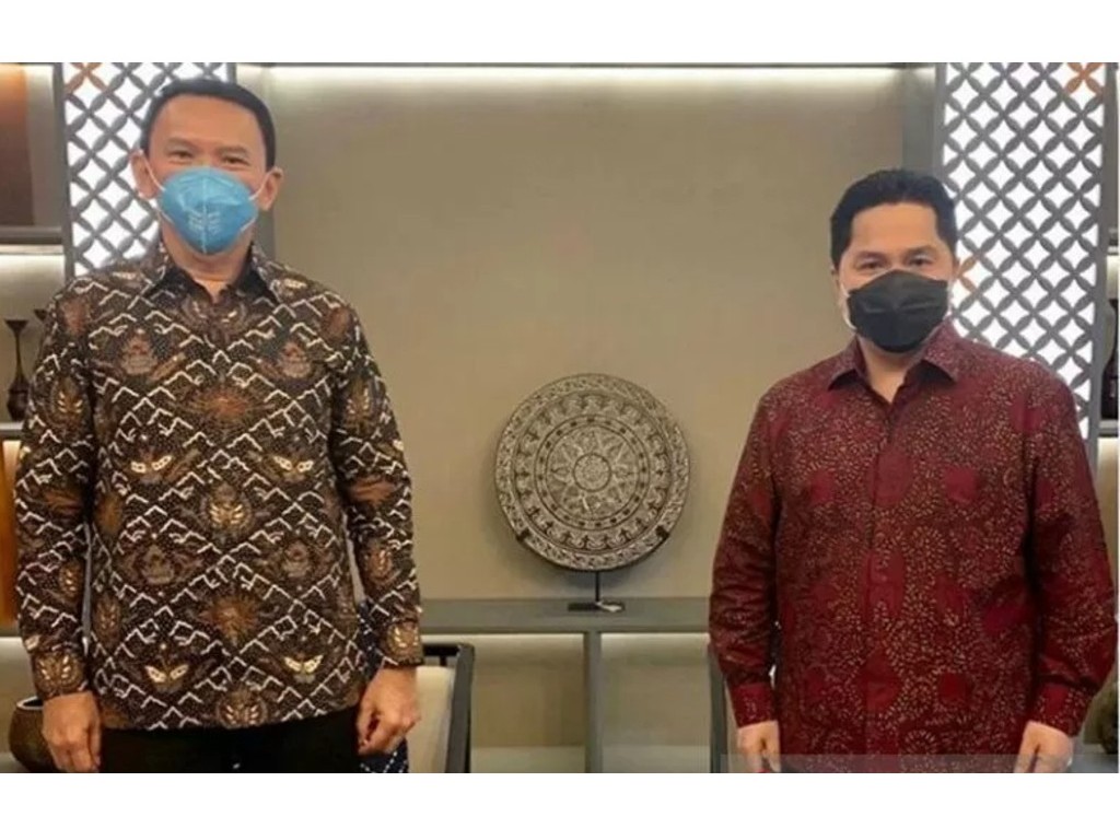 Ahok dan Erick Thohir