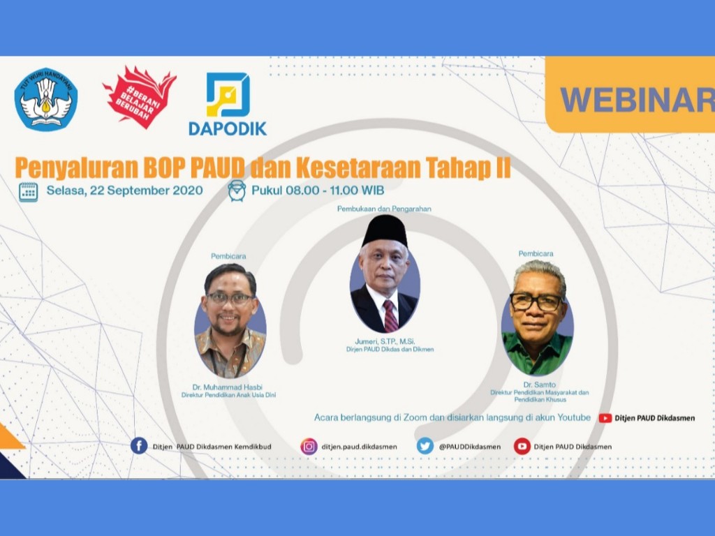 Webinar BOP Kemendikbud