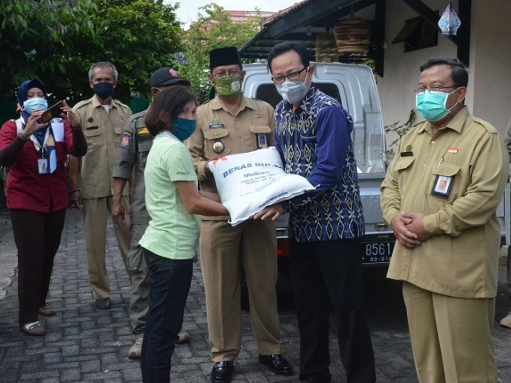 Beras Bansos Kota Yogyakarta