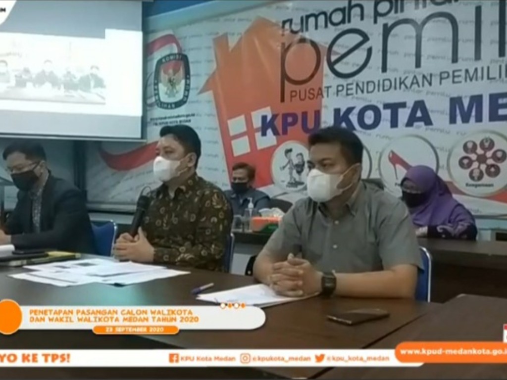 Ketua KPU Kota Medan, Agussyah Damanik