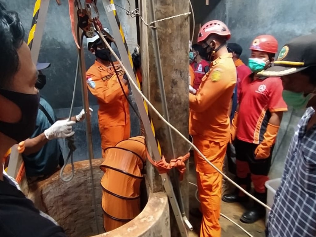 evakuasi ibu jepara dari sumur