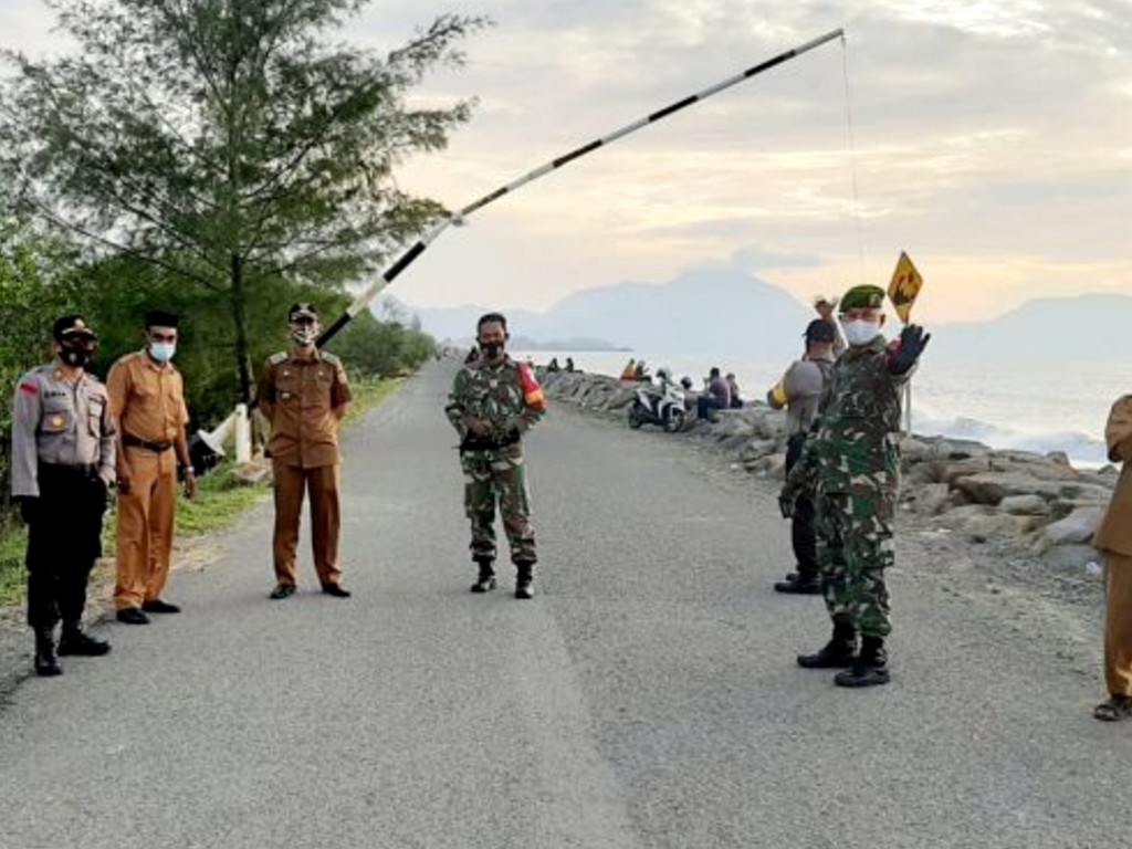 Razia Masker di Banda Aceh