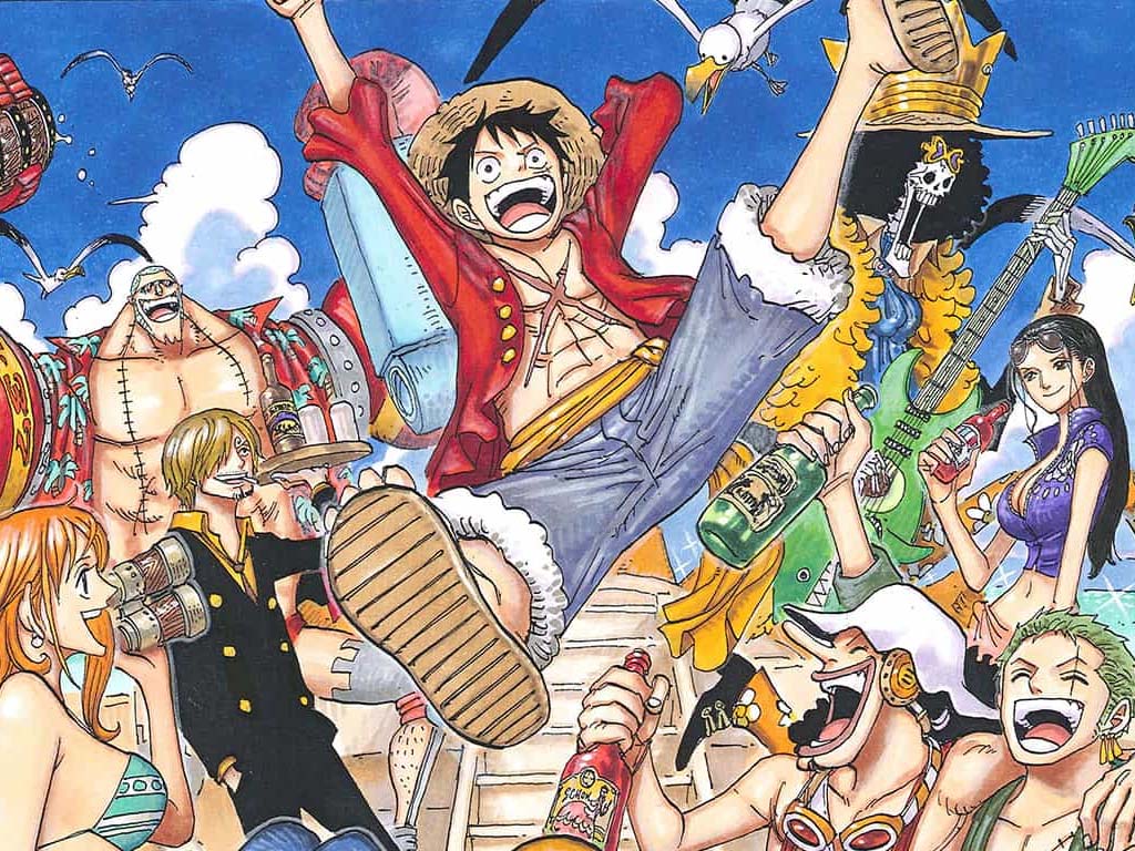 Ilustrasi Komik One Piece