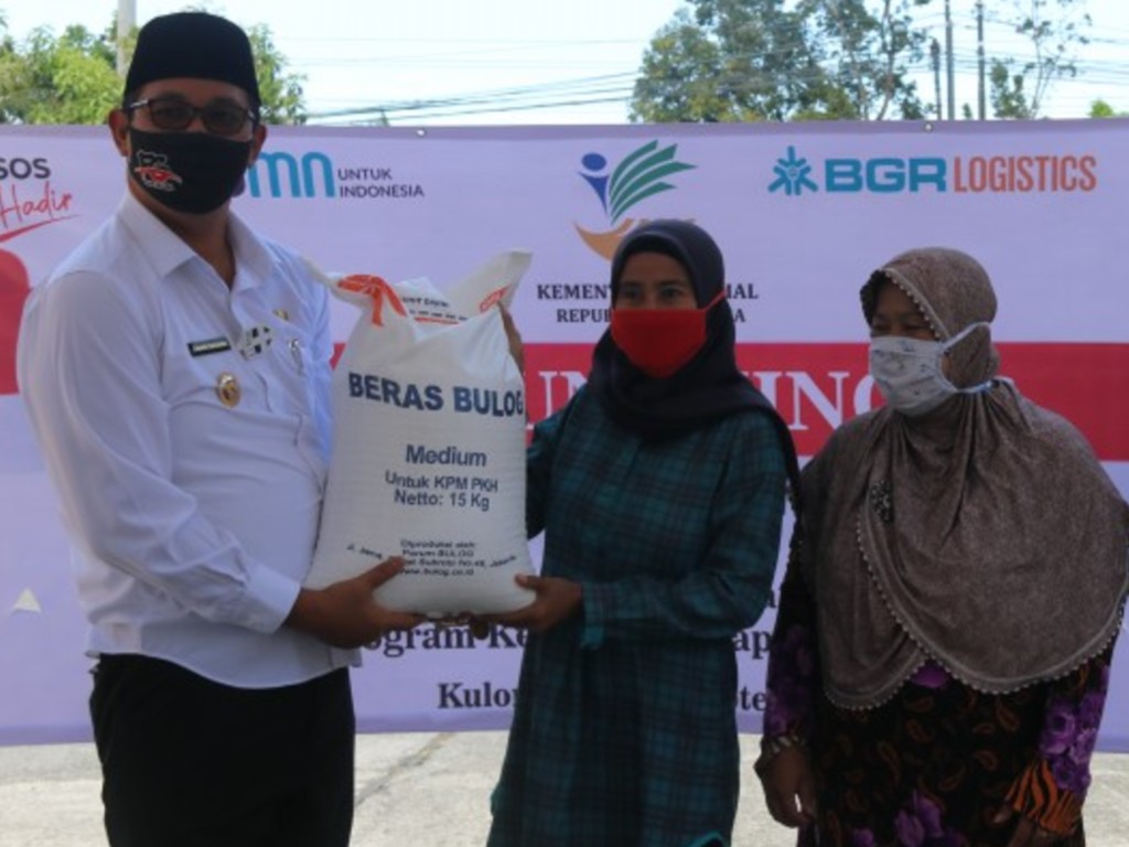 Bansos Beras di Kulon Progo