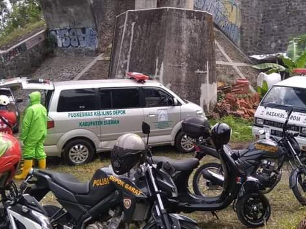 Evakuasi Jenazah di Sleman