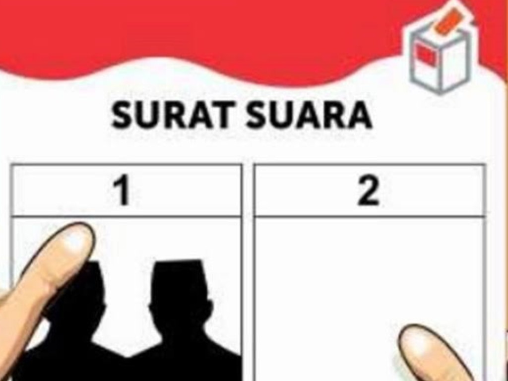 Ilustrasi surat suara