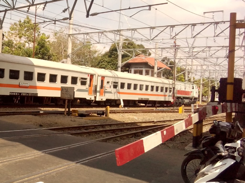 Kereta api di Yogyakarta