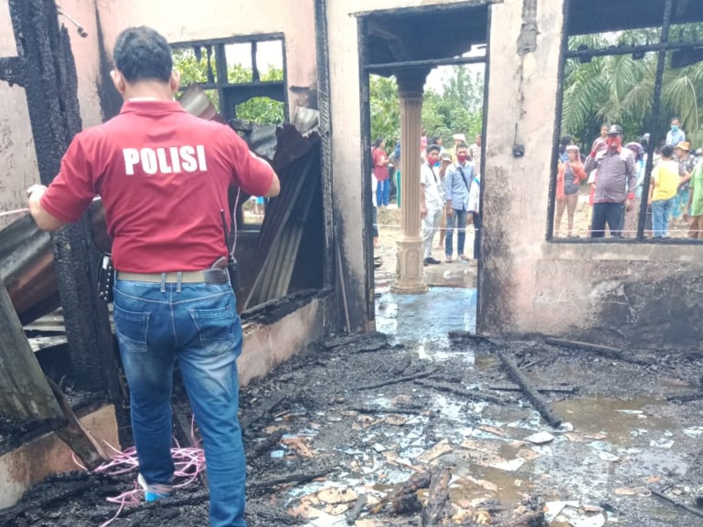 Kebakaran di Simalungun