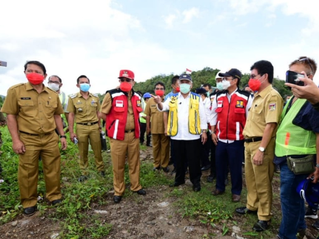 Rombongan Kementerian PUPR