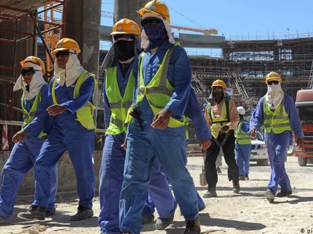pekerja migran qatar