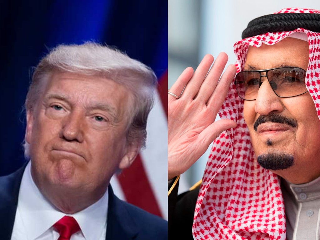Trump dan Raja Salman
