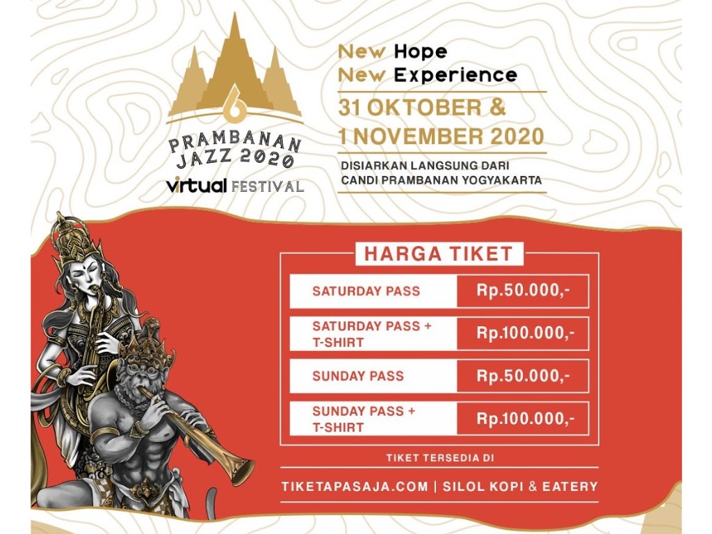 Prambanan Jazz Virtual Festival 2020
