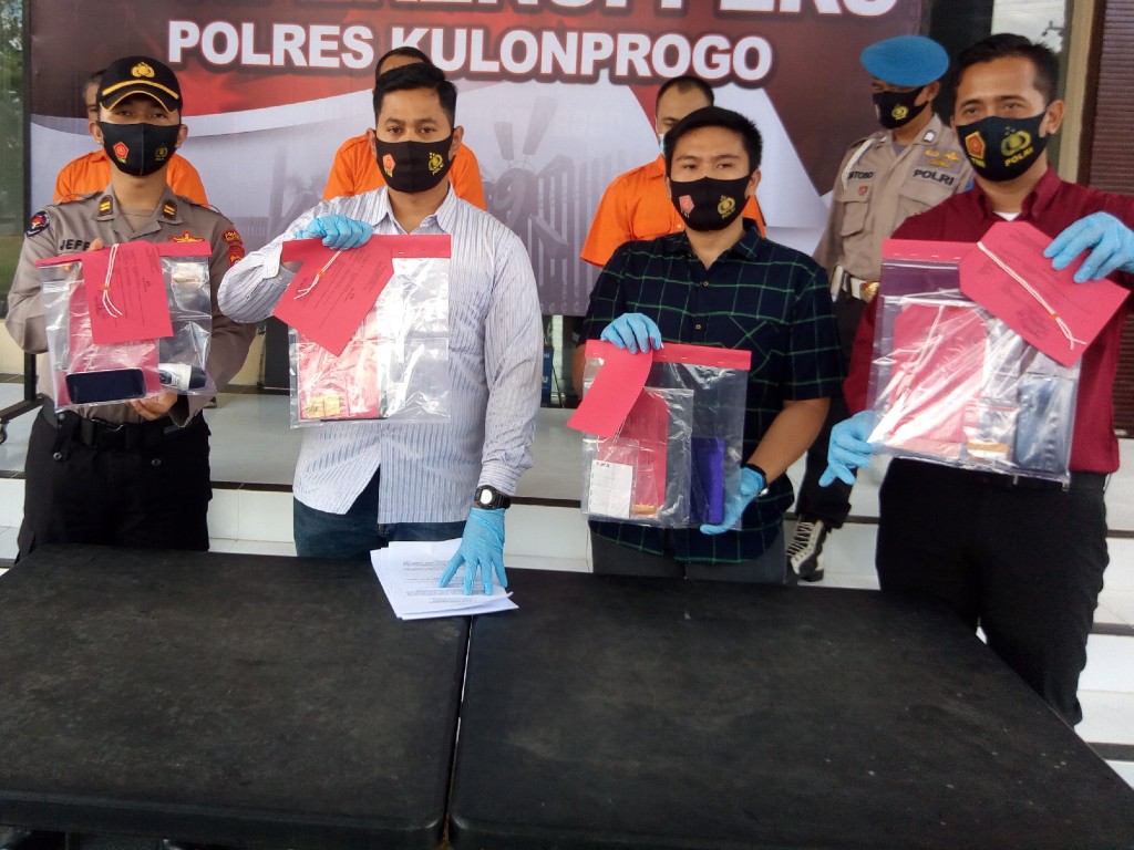 Barang Bukti Sabu Kulon Progo