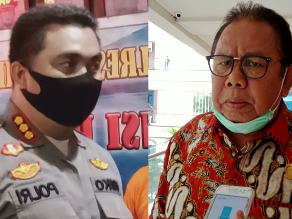 Kapolrestabes Medan dan Ketua DPRD Sumut