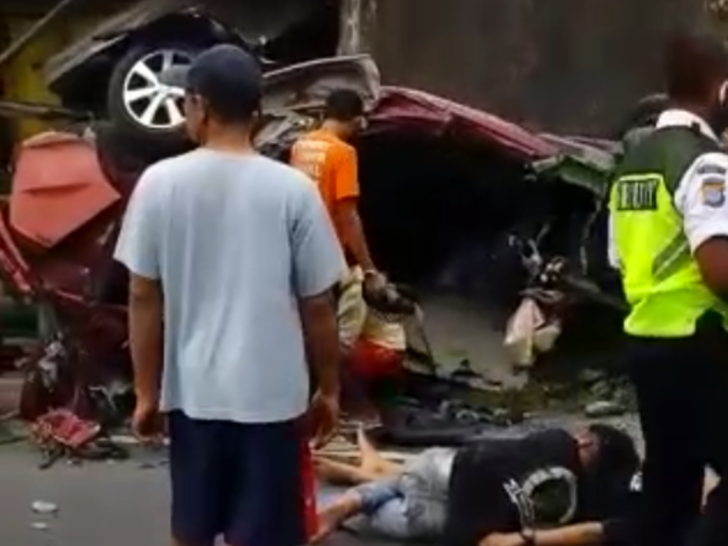 Kecelakaan di Mlati, Sleman, Yogyakarta