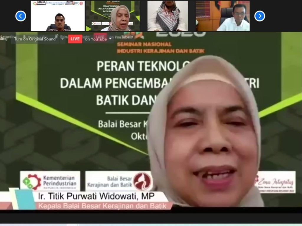 Kepala BBKB Yogyakarta Titik Purwati Widowati