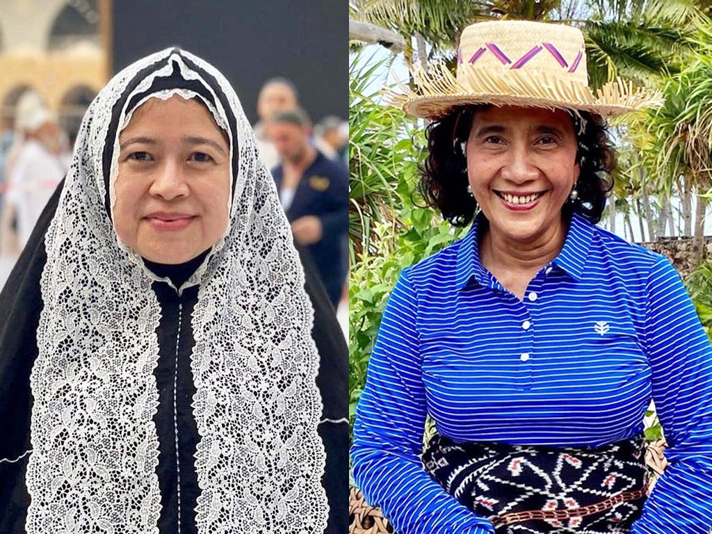 Puan Maharani dan Susi Pudjiastuti