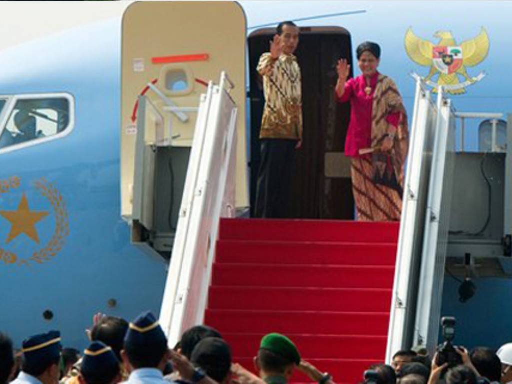 Jokowi dan Iriana