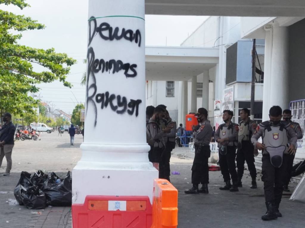 Vandalisme Aksi di Tegal