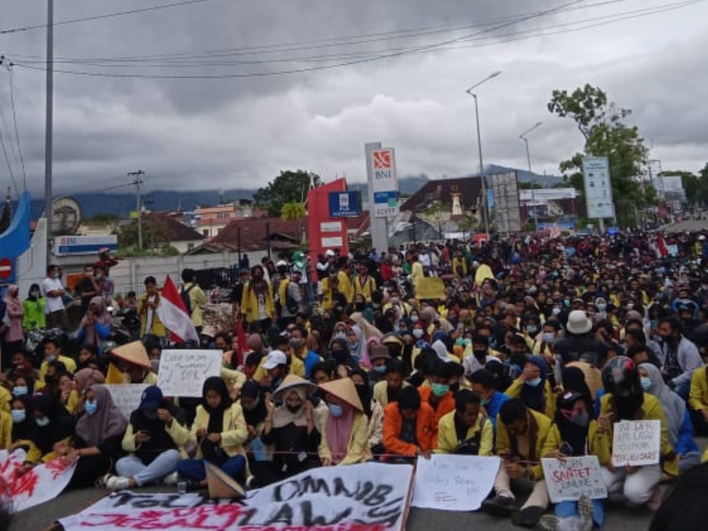 Demo di Bukittinggi