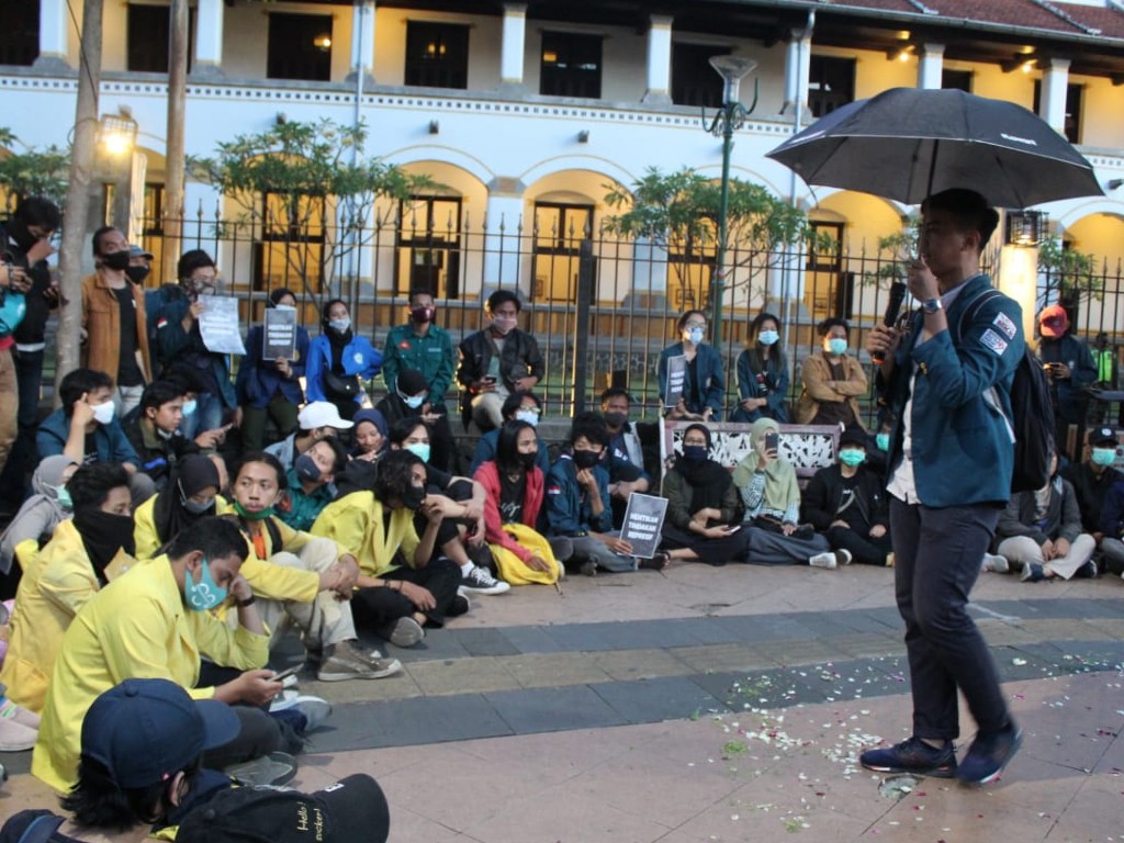 demo tugu muda semarang