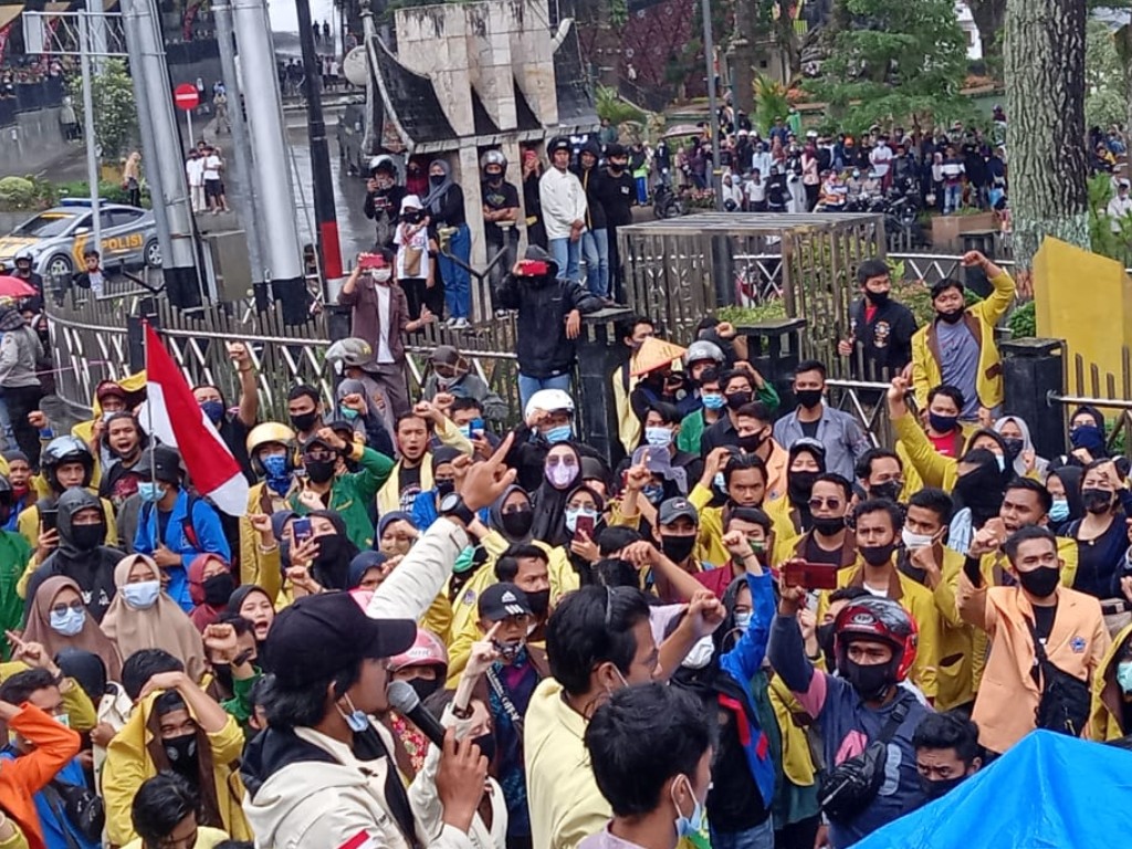 Demo di Bukittinggi